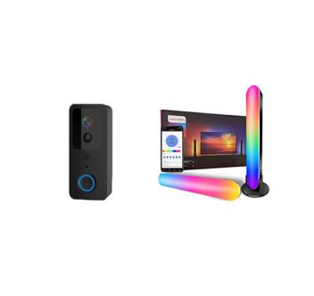 Smart Video Door Bell + TeDi Gaming ight